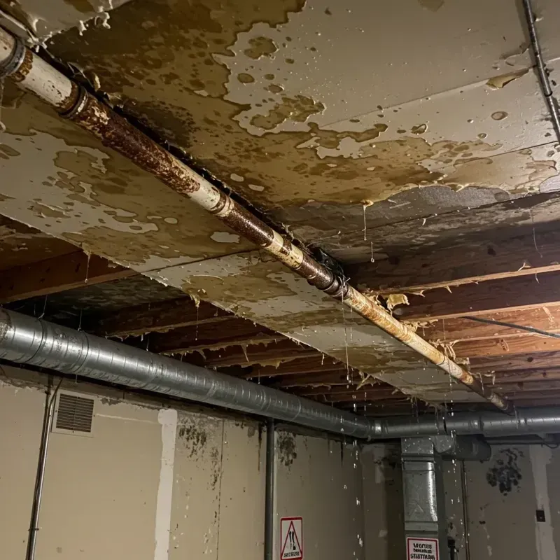 Ceiling Water Damage Repair in Mebane, NC