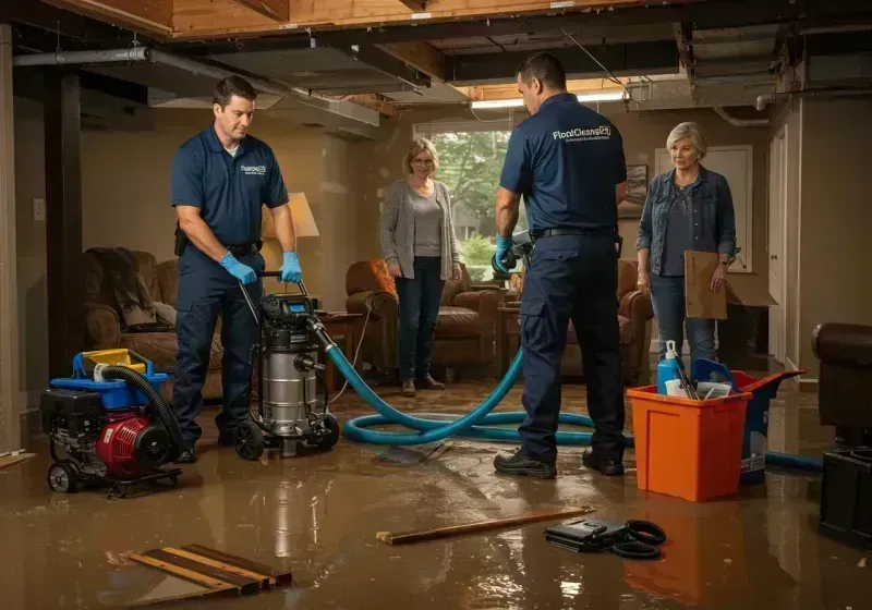 Basement Water Extraction and Removal Techniques process in Mebane, NC