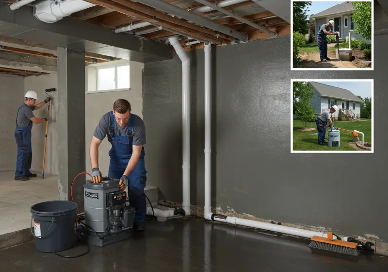 Basement Waterproofing and Flood Prevention process in Mebane, NC